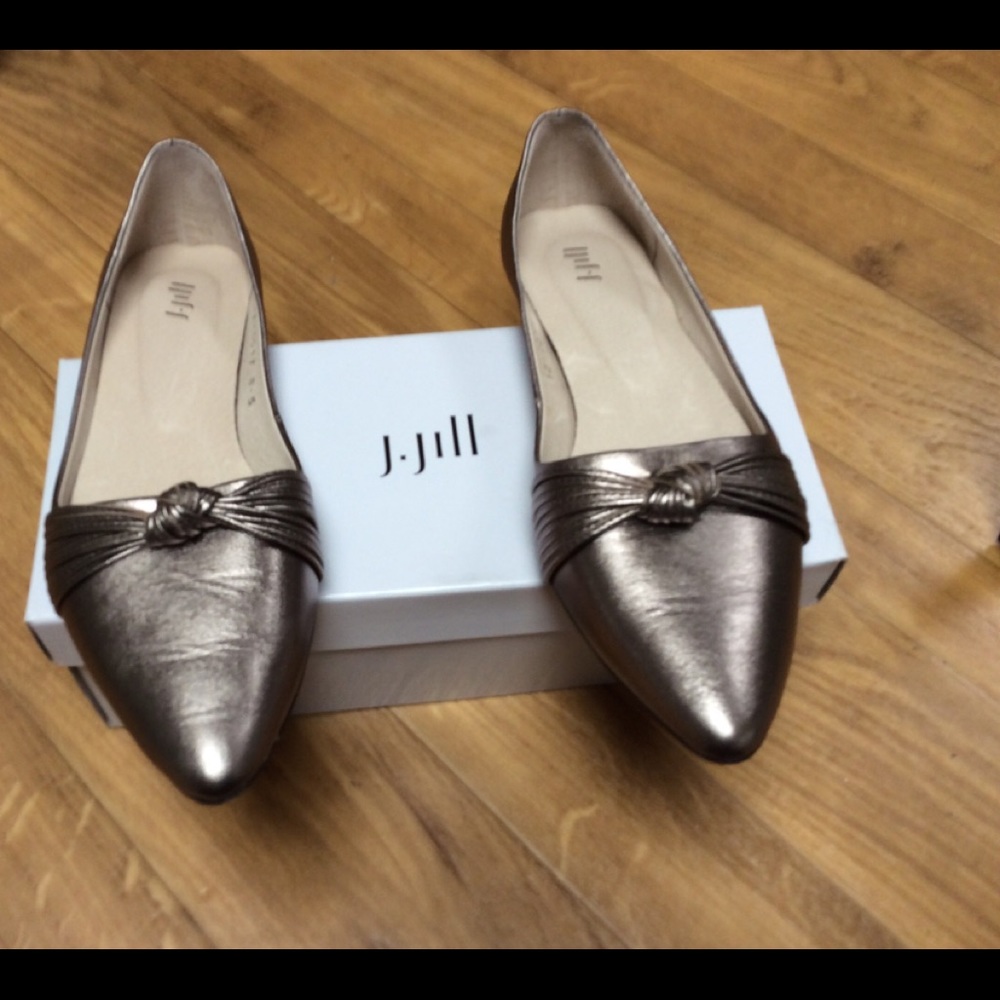 J. Jill shoes goldfish bronze